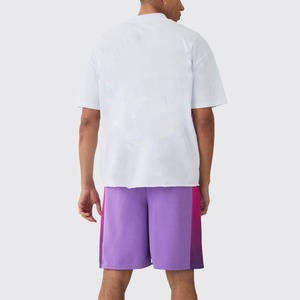 Conjunto Deportivo de Dos Piezas para Hombre, Estilo Urbano, Verano, OEM, Camiseta Oversize con Hombros Caídos, Felpa Francesa, Traje Deportivo Informal - Product Image 2