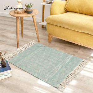 Nouveau tapis bohème abstrait tapis et tapis antidérapant chambre à coucher Boho tapis marocain haut salon tapis de sol - Product Image 6