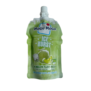 Bebida Mogu Mogu Ice Burst con Sabor a Melón y Cubos de Nata de Coco, Bolsa de 150 ml - Product Image 1
