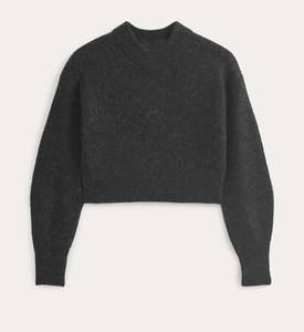 Suéter de Punto para Mujer con Textura Decorativa - Jersey Cálido de Invierno - Jersey de Color Sólido Femenino de Alta Calidad, Suave y Transpirable - Product Image 4