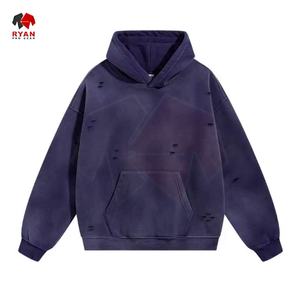 Ryan Pro Gear : Sweats à capuche personnalisés pour hommes, logo personnalisé, couleur personnalisée, grandes tailles, services OEM et ODM disponibles. - Product Image 5