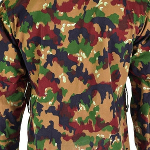 Venta Directa de Fábrica: Tela de Camuflaje Suiza de Sarga Tejida Estilo Suizo para Uniformes Tácticos de Exterior - Product Image 5