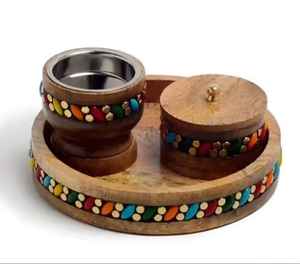 Wooden Metal Incense <b>Burner</b>-Eco-Friendly Durable Religious Use Home Aromatherapy Diffuser for Indian & Chinese Incense Holder - Product Image 1