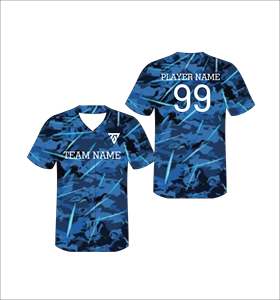 Camiseta de Béisbol Sublimada Personalizada, Naranja y Negra, Cuello en V, Manga Corta, Secado Rápido, para Hombre, para Todas las Temporadas, con Nombre del Equipo Impreso - Product Image 4