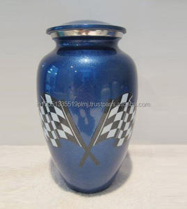 Urnas de Cremación de Aluminio Grandes Personalizadas al por Mayor, Estilo Americano, de 10 Pulgadas, para Cenizas de Mascotas y Adultos, Artículos Funerarios Conmemorativos - Product Image 3