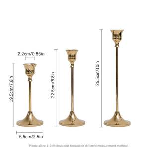 Luxury Solid <b>Brass</b> <b>Candle</b> <b>Stick</b> Holders For Home Interior Wedding Celebration Party Event Dining Table Centerpiece Special Decor - Product Image 4