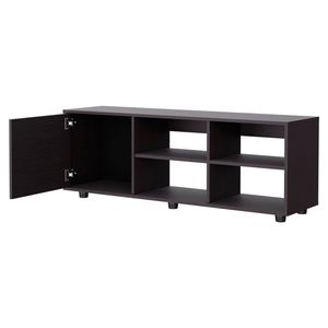 Mobile TV in Wengue con Anta e Vano Aperto, Elegante Arredo per l'Intrattenimento Domestico - Product Image 4