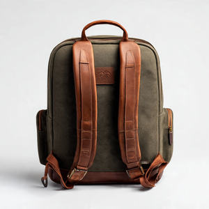 Travel <b>Laptop</b> Striped Printed Backpack 17 Inch Extra <b>Large</b> Waterproof Unisex String Closure Backpack with USB - Product Image 5