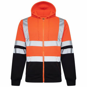 Ropa Reflectante de Seguridad para la Construcción, Ropa de Trabajo de Alta Visibilidad, Sudaderas con Capucha de Seguridad para Hombre, Venta en Línea, Servicio OEM - Product Image 4