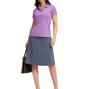 Polos de Golf Personalizados para Mujer, de Alta Calidad, Manga Corta, Poliéster y Spandex, Transpirables, de Secado Rápido, Casuales, Estampados y Tejidos - Product Image 3