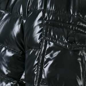 Wholesale Factory Made Winter Knitted Waterproof Puffer Jacket for <b>Men</b> Full Zipper Custom Logo Street Wear - Product Image 6