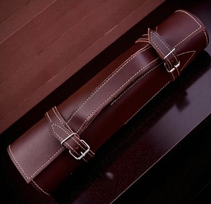 Ensemble de couteaux de cuisine en acier Damas de haute qualité et durables, 5 pièces, manche en bois, lames droites, couteaux de chef, lame polie, ambidextres - Product Image 5