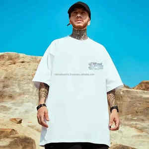 Camisetas superventas, superventas, ropa al por mayor, camisetas de gran tamaño con lavado de alta calidad, camisetas de gran tamaño para hombres, Vintage - Product Image 2