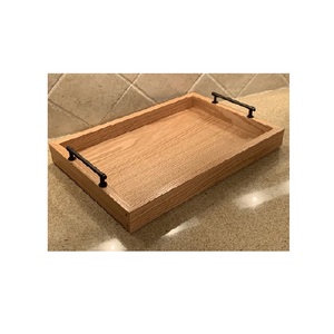 Plateau utilitaire en bois pour le petit-déjeuner, le café, le thé, les collations, la nourriture, la cuisine, la table à manger et l'organisation de la maison - Product Image 6