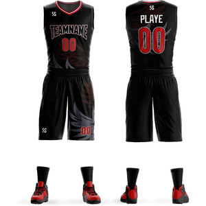 ชุดยูนิฟอร์มกีฬาบาสเกตบอล ผู้ผลิต OEM รับผลิตตามแบบ สั่งทำได้ ระบายอากาศได้ดี ซับเหงื่อ ผ้าโพลีเอสเตอร์เนื้อนุ่ม ชุดยูนิฟอร์มกีฬา - Product Image 1