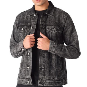เสื้อแจ็คเก็ตยีนส์ผู้ชายกันน้ำ ดีไซน์เองได้ คุณภาพสูง ออกแบบตามสั่ง ราคาประหยัด - Product Image 1