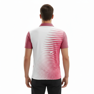 Camiseta Polo Corta de Verano para Hombre y Mujer, Estilo Urbano, con Estampado, Cuello con Cierre, Rayas, Corte Cuadrado, Talla Grande - Product Image 2