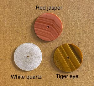 หน้าปัดนาฬิกาพลอยธรรมชาติแบบตัดเรียบ ขนาด 28.5 มม. หนา 1 มม. ปรับแต่งได้ สำหรับทำเครื่องประดับ รุ่น GMC-239 AK - Product Image 6