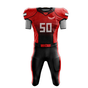 Vêtements de sport d'équipe, uniforme de football américain, polyester respirant à séchage rapide, fabriqué au Pakistan, couleurs et logo personnalisés - Product Image 1