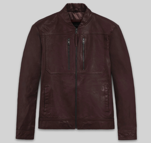 Chaqueta de Cuero Nueva Colección, Resistente al Viento, para Hombre y Mujer, Estilos Personalizados, Charlotte Burnt, Múltiples Colores, 2026 - Product Image 1