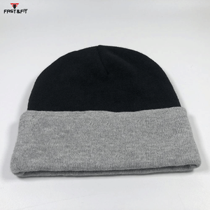 Hot Selling Professional High Quality 100% Cotton Fleece Beanie Caps Custom Color Breathable Waterproof Unisex - Product Image 4