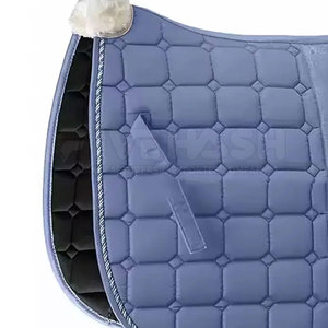 Equestrian Horse Saddle <b>Pad</b> Durable Stitching Soft <b>Cushion</b> Comfortable Fit Horse Training Equipment <b>Pad</b> - Product Image 2