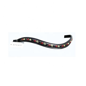 Drapeau allemand Bling Horse Browbands Matériel en cuir - Product Image 2