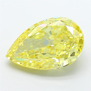 Diamant Jaune Vif Fantaisie Certifié IGI, Type CVD 2A, Qualité Supérieure, Cultivé en Laboratoire, Haute Brillance, Éclat Exceptionnel pour Bijoux - Product Image 3