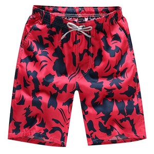 Pantalones Cortos de Baño para Hombre 2026 de Alta Calidad con Logotipo Personalizado, Estampados, de Color Liso, para Verano, Ropa de Playa, Venta al por Mayor, con Bolsillo - Product Image 1