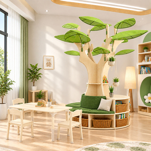 Hikeylove Ensembles de meubles Montessori pour maternelle, table et chaise en bois pour crèche, inspirés de l'approche Montessori - Product Image 1