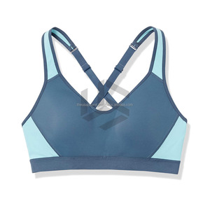 Sujetador Deportivo de Talla Grande con Estampado por Transferencia Térmica para Gimnasio, Yoga y Fitness / Nuevo Diseño de Sujetador Deportivo para Mujer / Entrenamiento Físico - Product Image 3