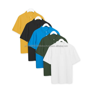 Diseñador de Camisetas Polo para Hombre, Camiseta Deportiva de Golf de Lujo Personalizada, 100% Algodón, Tejido Sólido, Talla y Color Personalizados, Logotipo Personalizado - Product Image 2