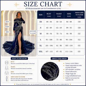 Robe de bal de luxe bleu marine en velours, brodée de sequins et de cristaux, à épaules dénudées, longueur ras du sol, pour femme, mode moderne, sur mesure - Product Image 5