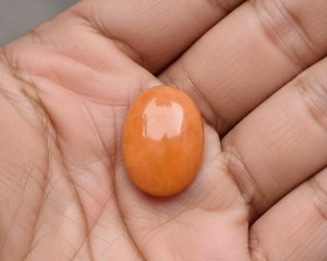 Lote de Cabujones de Aventurina Naranja Mixta, Piedras Preciosas Naturales Naranja Pulidas, Piedras Sueltas al por Mayor para Fabricación de Joyería - Product Image 2