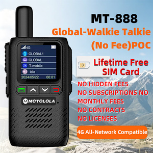 MT-<span class=keywords><strong>888</strong></span> อินเตอร์คอมไร้สาย 4G ซิมการ์ด ใช้งานได้ตลอดชีพ ครอบคลุมทั่วโลก 9,000 กิโลเมตร สำหรับการสื่อสารระยะทางไม่จำกัด - Product Image 1