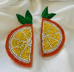 Pendientes Bordados Personalizados con Múltiples Cuentas, Joyería Festiva para Mujer al Mejor Precio, Pendientes con Cuentas Hechos en India - Product Image 1