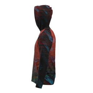 Sweat à capuche de pêche pour homme, imprimé par sublimation, UPF50, manches longues, anti-UV, protection solaire, vêtements d'extérieur - Product Image 6