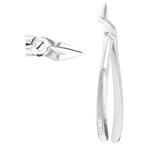 Pinzas de Extracción Dental # Modelo DI-DEF079 de Acero Premium con Patrón Inglés 51A, Certificado CE, Agarre Ergonómico, para Uso Hospitalario - Product Image 2