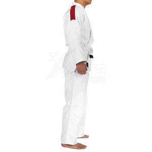 Uniforme de Judo de Entrenamiento de Alta Calidad, Duradero y Ligero, con Bordado Personalizado, Logotipo Frontal, Poliéster/Algodón para Hombre - Product Image 5