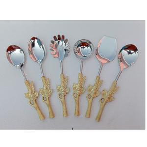 Ensemble de couverts en acier inoxydable de qualité supérieure, à bords lisses et durabilité longue durée, pour la maison, l'hôtel et la restauration - Product Image 1