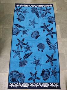 Jacquard <b>Beach</b> <b>Towel</b> Pareo Manufacturer Front side Polyester Cotton Scarf Back Side <b>Towel</b> 2-in-1 - Product Image 6