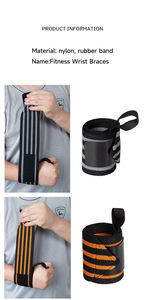 Muñequeras Personalizadas OEM para Entrenamiento de Fuerza, Equipos de Fitness y Accesorios Deportivos - Product Image 4