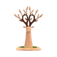Ciseaux en verre noir en forme de cerf, fabriqués à la main, directement de l'usine de Taïwan, cadeau décoratif original pour le Nouvel An chinois, Noël, édition spéciale