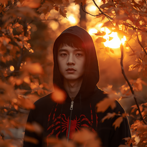 เสื้อฮู้ดดี้ผ้าฝ้ายสไตล์หรูหรา สตรีทแวร์ลำลอง ทรงโอเวอร์ไซส์ รับผลิตแบบ OEM - Product Image 2