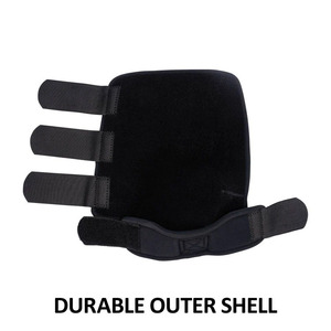Bottes de protection respirantes en caoutchouc éponge blanc pour les tendons des chevaux, pour usage extérieur - Product Image 2