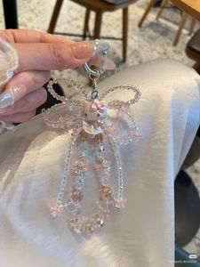 Fashionable Handcrafted Bead Embroidery Keychain with Unique Artistic Design for <b>Purse</b> and <b>Backpack</b> - Product Image 4