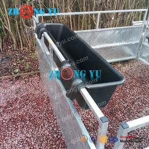 Fournisseur d'usine, mangeoire et abreuvoir en plastique suspendu en PP, utilisé pour les moutons, les chevaux, les porcs, les bovins, panneaux de clôture - Product Image 4