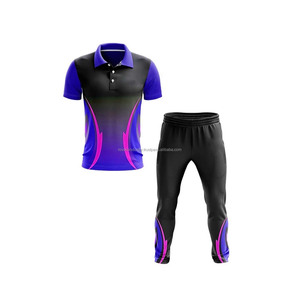High Quality Customized Logo Printing New Design Light Weight Sports Wear <b>Cricket</b> Uniform For Adults - Product Image 1