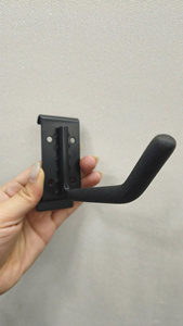 Wholesale <b>Wall</b> Mount Single Prong Storage <b>Hook</b> Metal Garage Tool Storage <b>Wall</b> Mount Capacity 55 lbs Load Black Color GAPGAR009 - Product Image 5