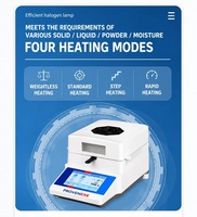Analyseur d'humidité, machine d'analyse rapide de l'humidité pour les plastiques, les aliments et les produits chimiques
